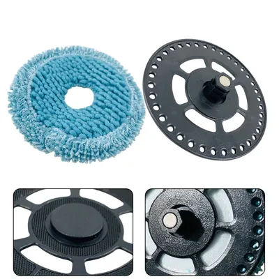 Mop Cloth Bracket And Microfiber Pads Replacement Parts For Cecotec For Conga 9590 Robot Vacuum Cleaner Mopping Accessories Kit