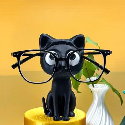 Porte-lunettes en forme d'animaux et de chats, Support de lunettes de soleil, présentoir de bureau
