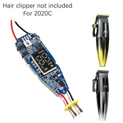 【B】1 pièce de carte de circuit imprimé pour tondeuse à cheveux, carte mère originale pour tondeuse à cheveux, compatible avec les pièces de réparation professionnelles 2020C