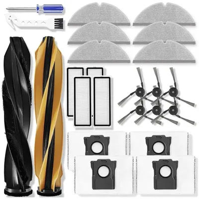 【NEW A39M】 For Combo Robot Vacuum Vacuum Brush Dust Bag Filter Roller Mop Replacement Accessories