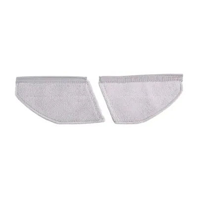 ABBZ-For Roidmi EVE MAX Replacement Parts-Washable Left& Right Side Mop/Rags For Robotic Vacuum Cleaner