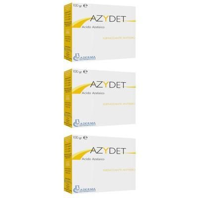 Azydet Sapone Solido Detergente Viso Corpo 100 G 3x100 g