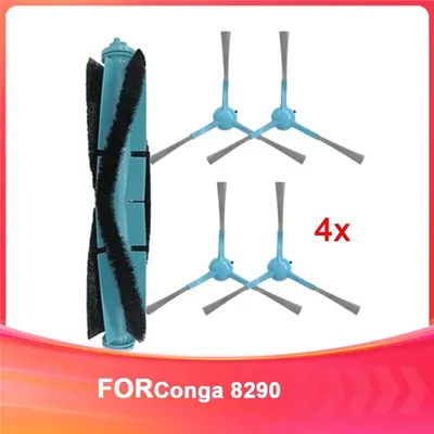 A20F-For Conga 8290 Robot Vacuum Cleaner Main And Side Brush Accessories Sweeping Machine Consumables