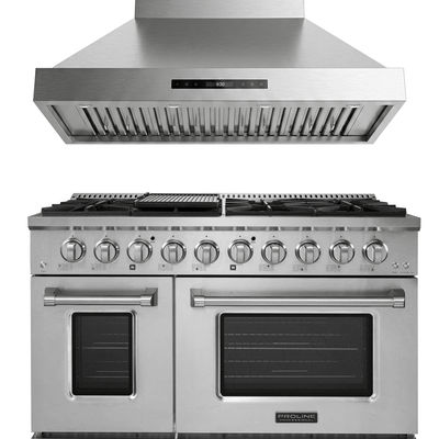 Proline 48" All-Gas Range + Hood Bundle | Save 10%