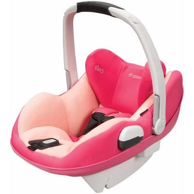 Maxi Cosi Prezi Infant Car Seat - White Base - Passionate Pink