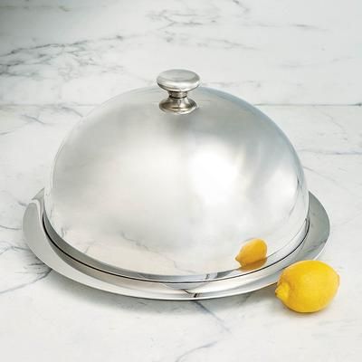 Hot/Cold Stainless Steel Dome for Round Tray - Steel Dome for 14-in. Tray - Frontgate