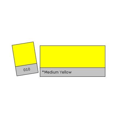 Lee Filter Roll 010 Medium Yellow
