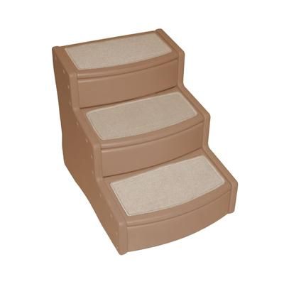 Extra Wide Tan Easy Step III Pet Stairs, For Pets up to 200 lbs., 25 IN