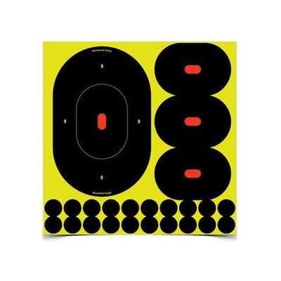 9 In. Oval Target 5 Sheets Hunting Supplies