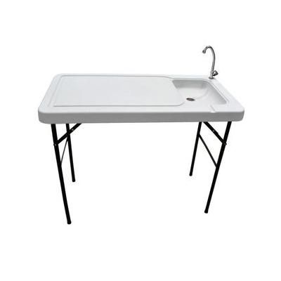 Folding Fish Station Sink Work Area