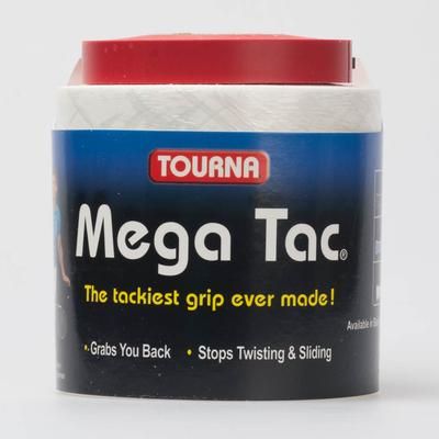Tourna Mega Tac 30 Pack Tennis Overgrips White