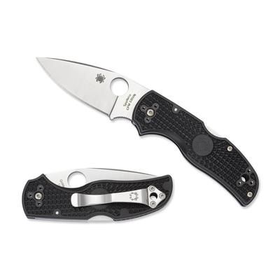 Spyderco Native5 Lightweight Folding Knife 3.10in PlainEdge Blade FRN Black Handle C41PBK5