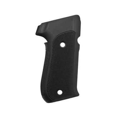 Hogue SIG Sauer P220 American Checkered G-10 - Solid Black 20179