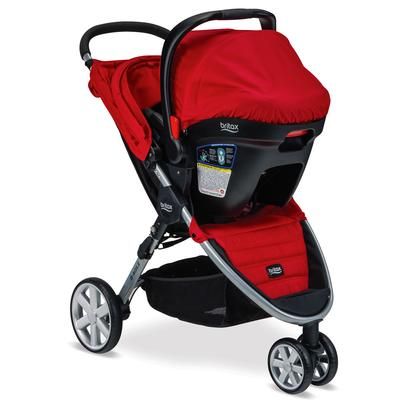 Britax B-Agile 3 & B-Safe 35 Travel System - Red