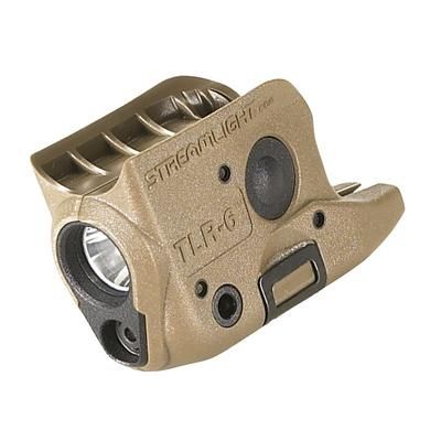 Streamlight SubCompact C4 LED Gun Mounted Light w/ Laser GLOCK 42/43 CR1/3N Red/ White 100 Lumens Black 69278
