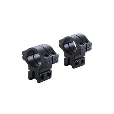BKL Technologies Model 463 1in Double Strap Dovetail Rings14mmMatte Black BKL-463-MB