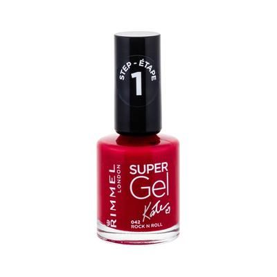 Rimmel London Super Gel By Kate Step1 12Ml 042 Rock N Roll Per Donna (Smalto Per Unghie)