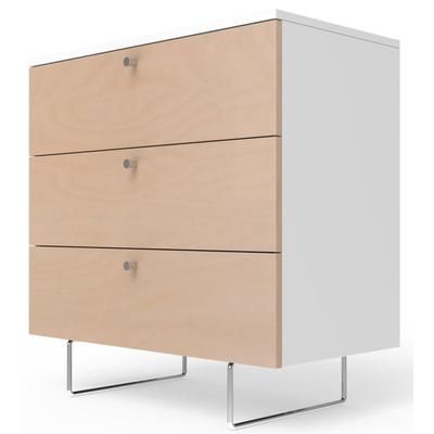 Spot On Square Alto Dresser 34" - White/Birch