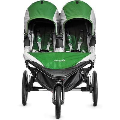 Baby Jogger 2016 Summit X3 Double Jogging Stroller - Green / Gray