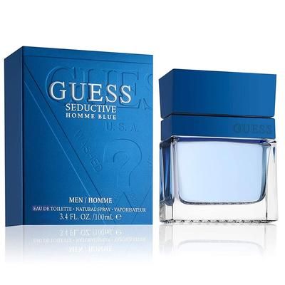 Guess Seductive Homme Blue 3.4 oz Eau De Toilette for Men