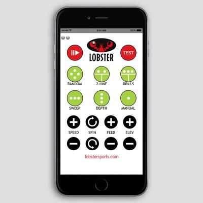 Lobster iPhone Remote Ball Machines