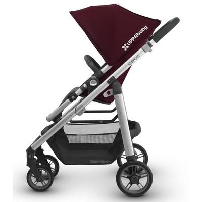 UPPAbaby 2017 CRUZ Stroller - Dennison (Bordeaux/Silver)