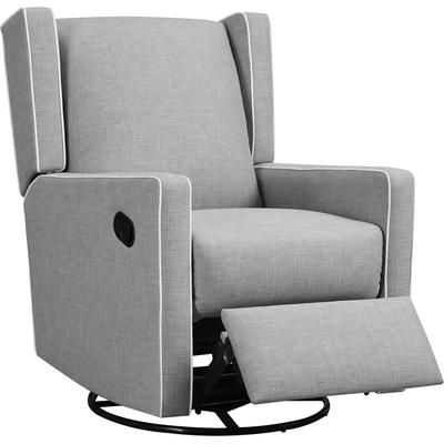 Bertini Everston Swivel Glider Recliner - Gray