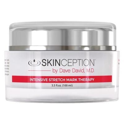 Skinception Crema Anti-Smagliature - 100 ml - Con allatoina e olio di pompelmo - Crema ideale per le smagliature materne con 6 principi attivi