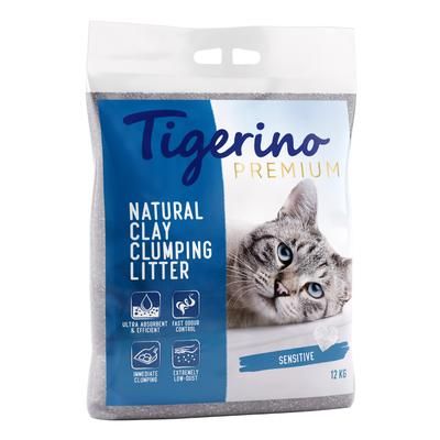 Lettiera Tigerino Premium - Sensitive (senza profumo) - Set %: 2 x 12 kg