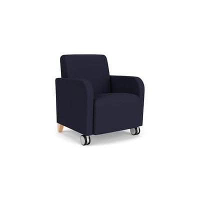 Siena Guest Chair w/ Casters in Standard Fabric or Vinyl