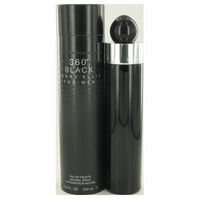 Perry Ellis 360 Black For Men By Perry Ellis Eau De Toilette Spray 6.8 Oz