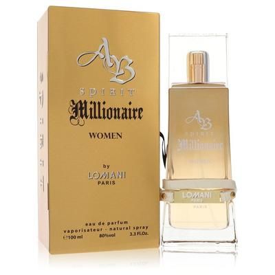 Spirit Millionaire For Women By Lomani Eau De Parfum Spray 3.3 Oz