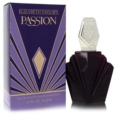 Passion For Women By Elizabeth Taylor Eau De Toilette Spray 2.5 Oz