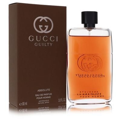 Gucci Guilty Absolute For Men By Gucci Eau De Parfum Spray 3 Oz