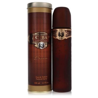 Cuba Brown For Men By Fragluxe Eau De Toilette Spray 3.4 Oz
