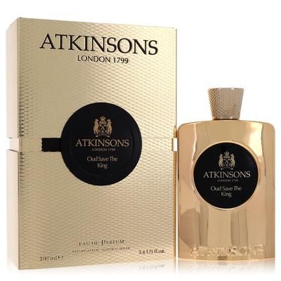 Oud Save The King For Men By Atkinsons Eau De Parfum Spray 3.3 Oz