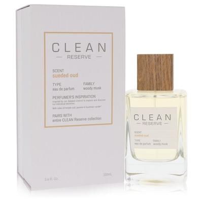 Clean Sueded Oud For Women By Clean Eau De Parfum Spray 3.4 Oz