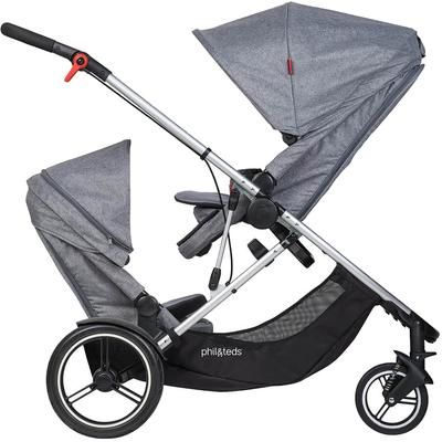 Phil & Teds Voyager Double Kit - Charcoal Marl