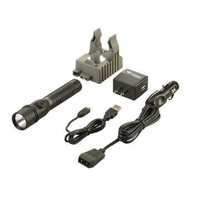 Streamlight Strion DS 375 Lumen Flashlight-IEC Type A 120V/100VAC/12V DC-1 Holder Black 74411