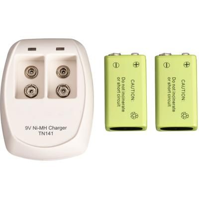 Garrett Recharger Kit for Garrett SuperWand and THD - 2 NiMH Batteries and 110 Volt Charger 1612000