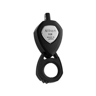 Nikon 10x Jewelry Triplet Loupe Jeweler Pocket Round Magnifier Loupe 6947