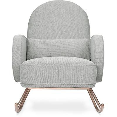 Nursery Works Compass Rocker - Light Grey Weave