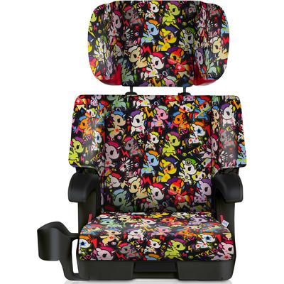 Clek Oobr High Back Belt Positioning Booster Car Seat - Tokidoki Unicorno Disco