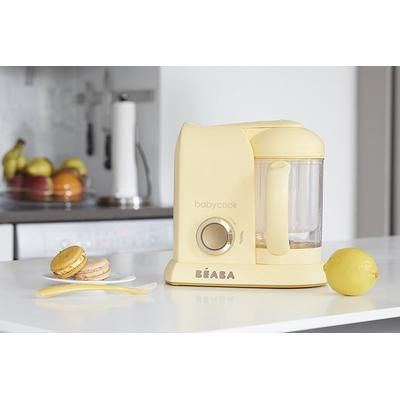 Beaba Babycook Solo Baby Food Blender - Lemon (Macaron Collection)