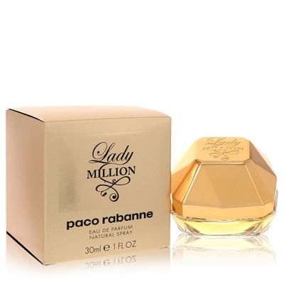Lady Million For Women By Paco Rabanne Eau De Parfum Spray 1 Oz