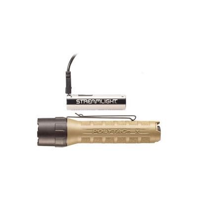 Streamlight Polytac X USB - 18650 Battery And USB Cord Coyote 88615
