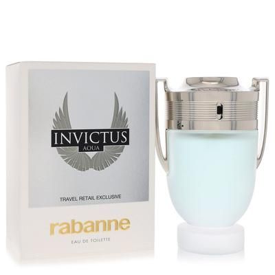 Invictus Aqua For Men By Paco Rabanne Eau De Toilette Spray 3.4 Oz