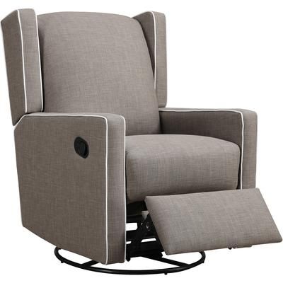 Bertini Everston Swivel Glider Recliner - Taupe