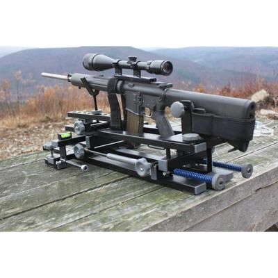 Hyskore Black Gun Machine Rest Black/OD Green 30185