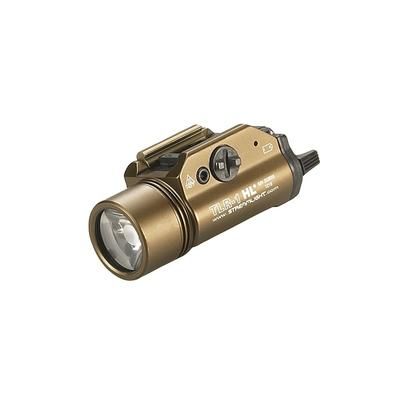 Streamlight TLR-1 HL LED Rail-Mounted Tactical Flashlight CR123A White 1000 Lumens Flat Dark Earth Brown 69267